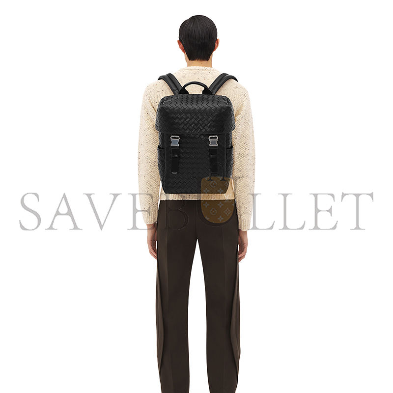 b0tt*ga Ven*ta intrecciato flap backpack 766580v2hl28803 (38*26*15cm)